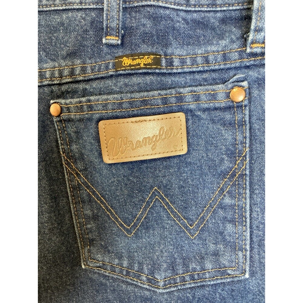 Wrangler Mens Jeans 35x32 936PWD Denim Cowboy Cut Western Rodeo Ranch Workwear